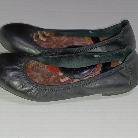Born Black Ballet Slipper Shoes Size 6.5 - Picture 6 of 14